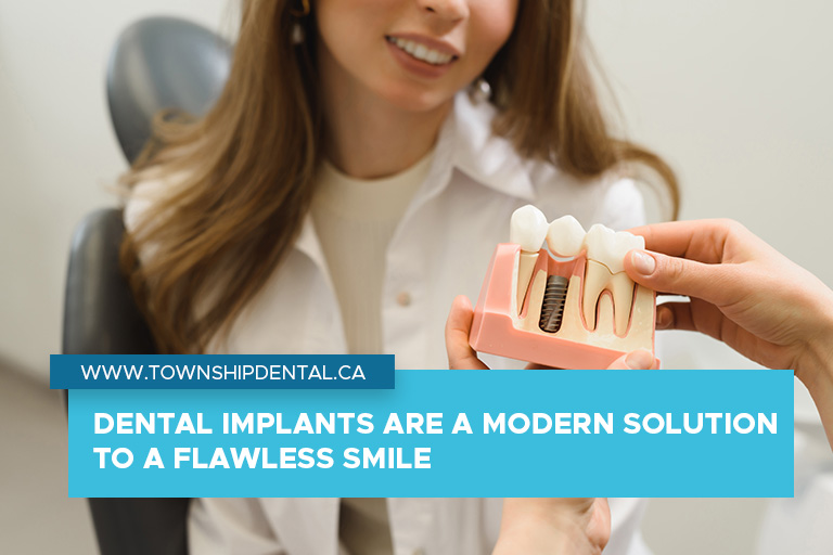 Dental implants are a modern solution to a flawless smile