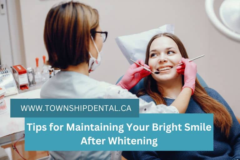 Tips for Maintaining Your Bright Smile After Whitening